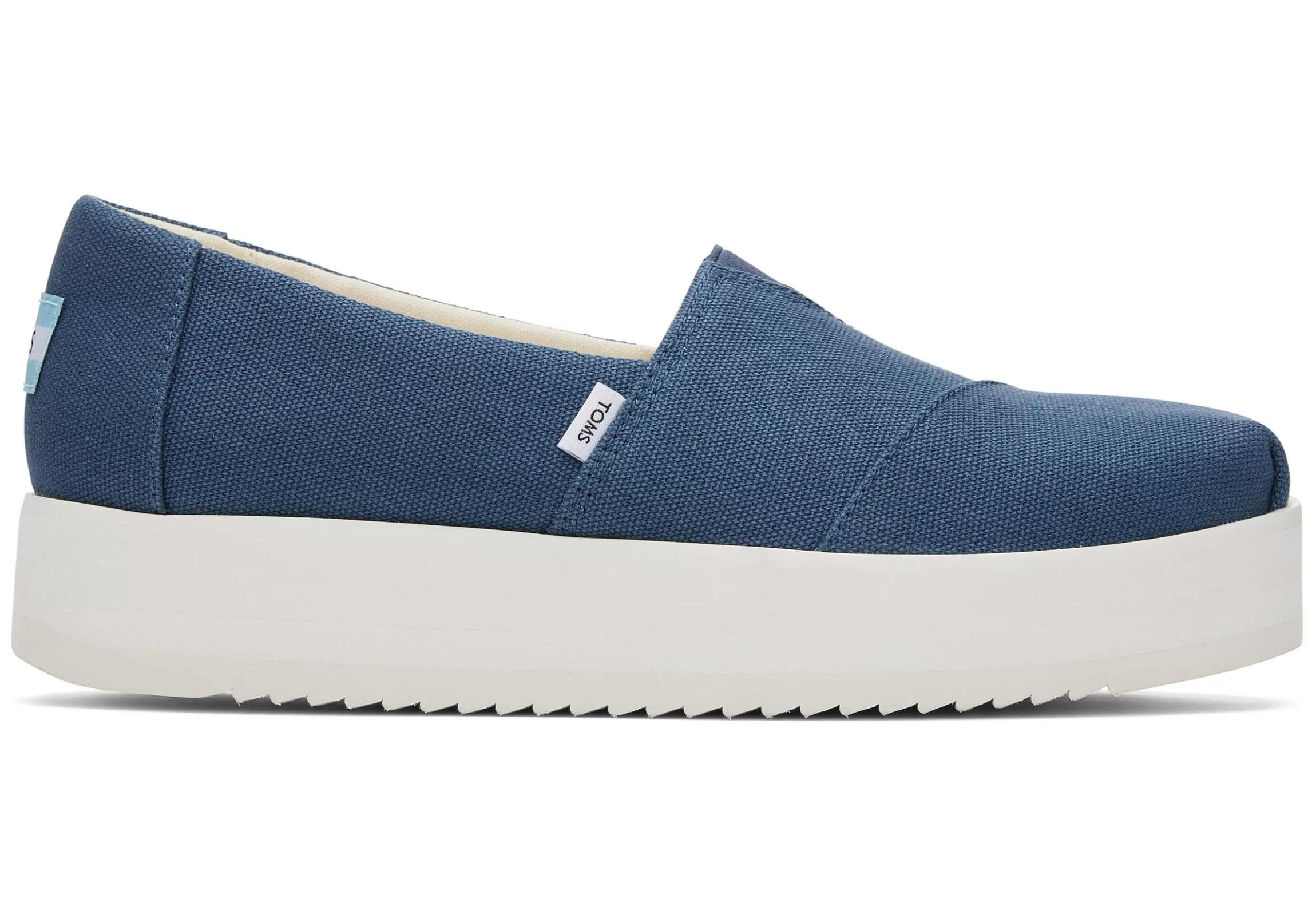 Discount Alpargata Blue Midform Espadrille | Alpargata Blue Midform Espadrille Women Slip Ons