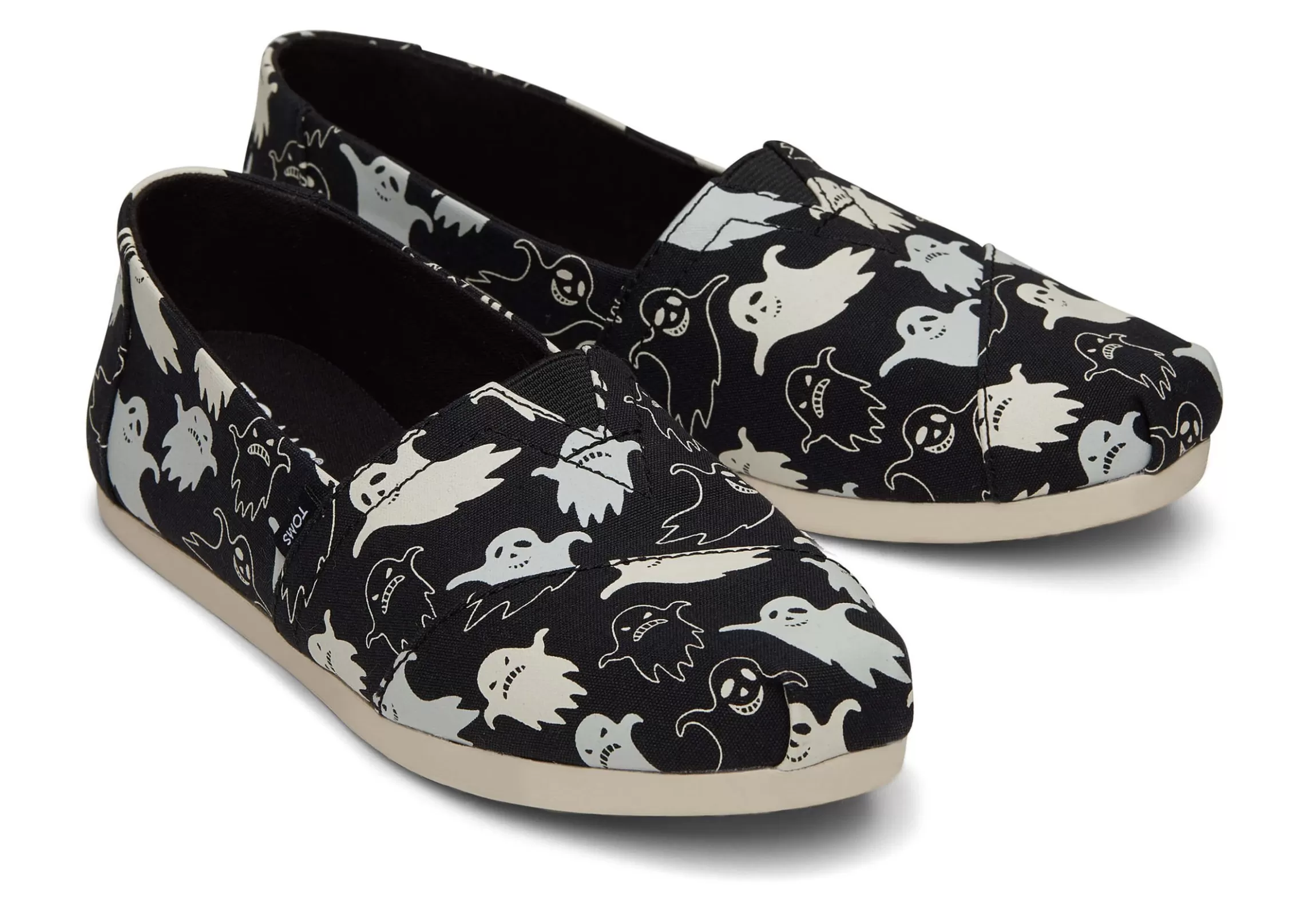 Outlet Alpargata Glow In The Dark Ghosts Women Slip Ons