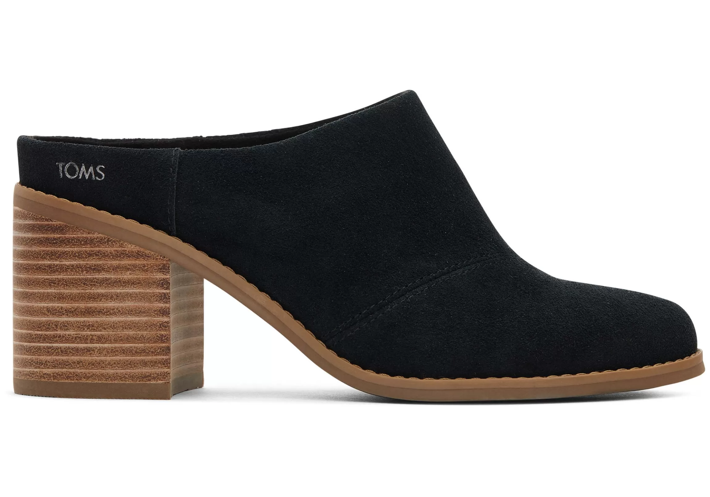 Discount Evelyn Suede Mule Women Heels & Wedges