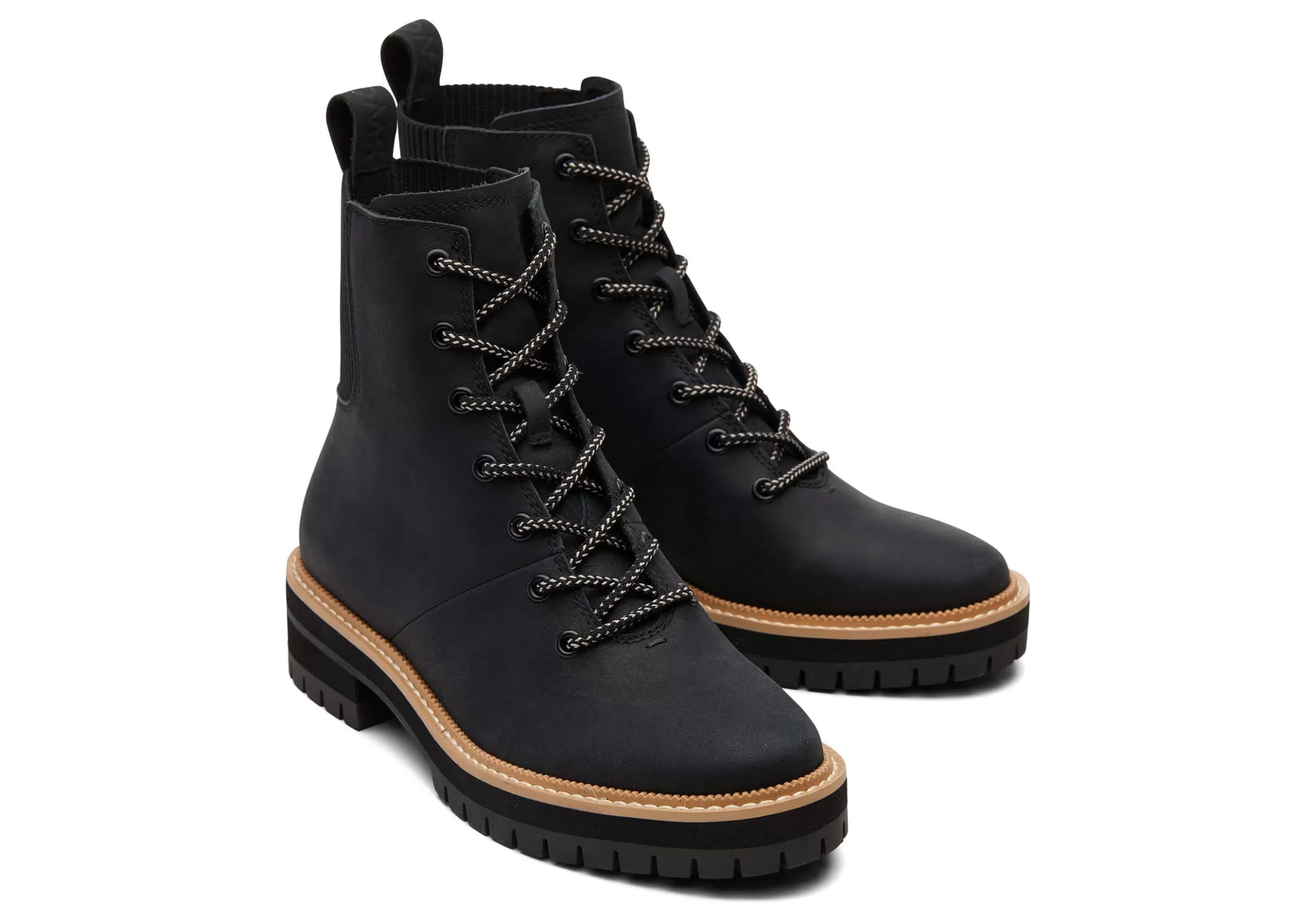 Flash Sale Frankie Black Water Resistant Lace-Up Boot Women Dress Casual