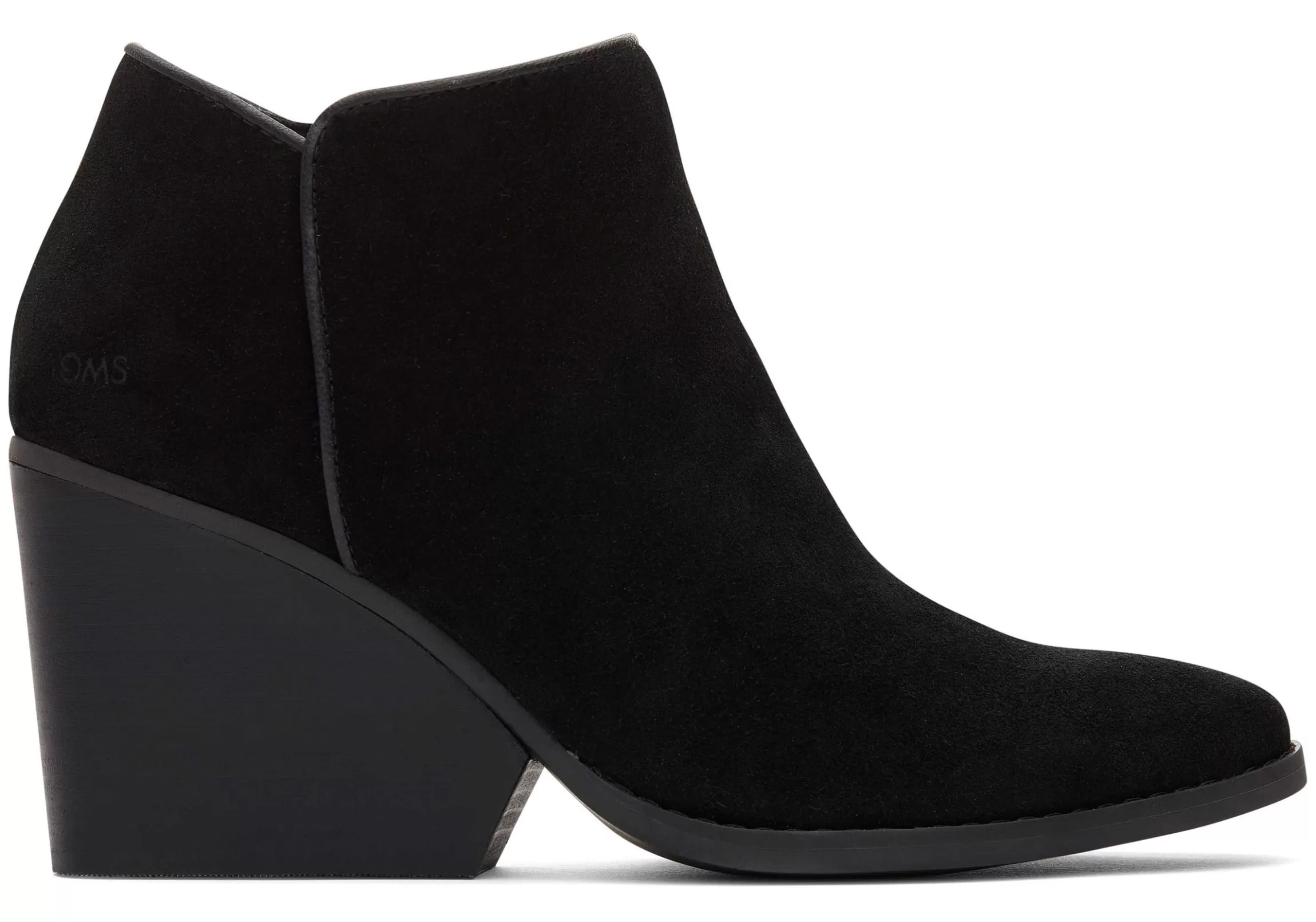 Flash Sale Hadley Black Suede Heeled Boot Women Heels & Wedges