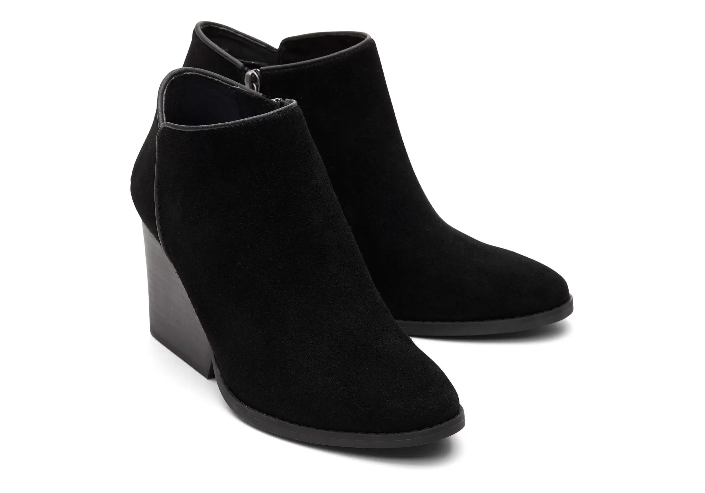 Flash Sale Hadley Black Suede Heeled Boot Women Heels & Wedges