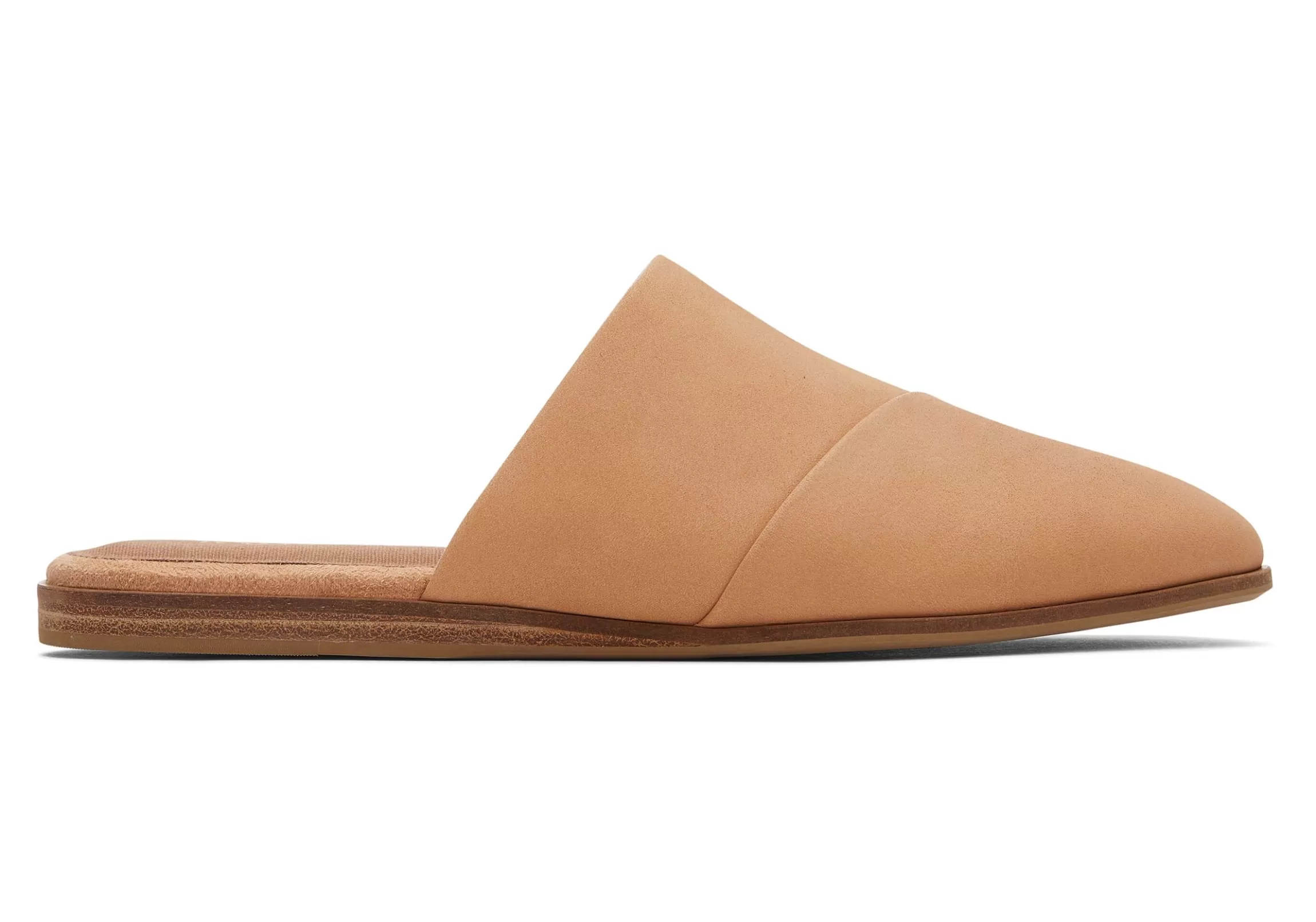 Sale Jade Tan Leather Slip On Flat Women Flats