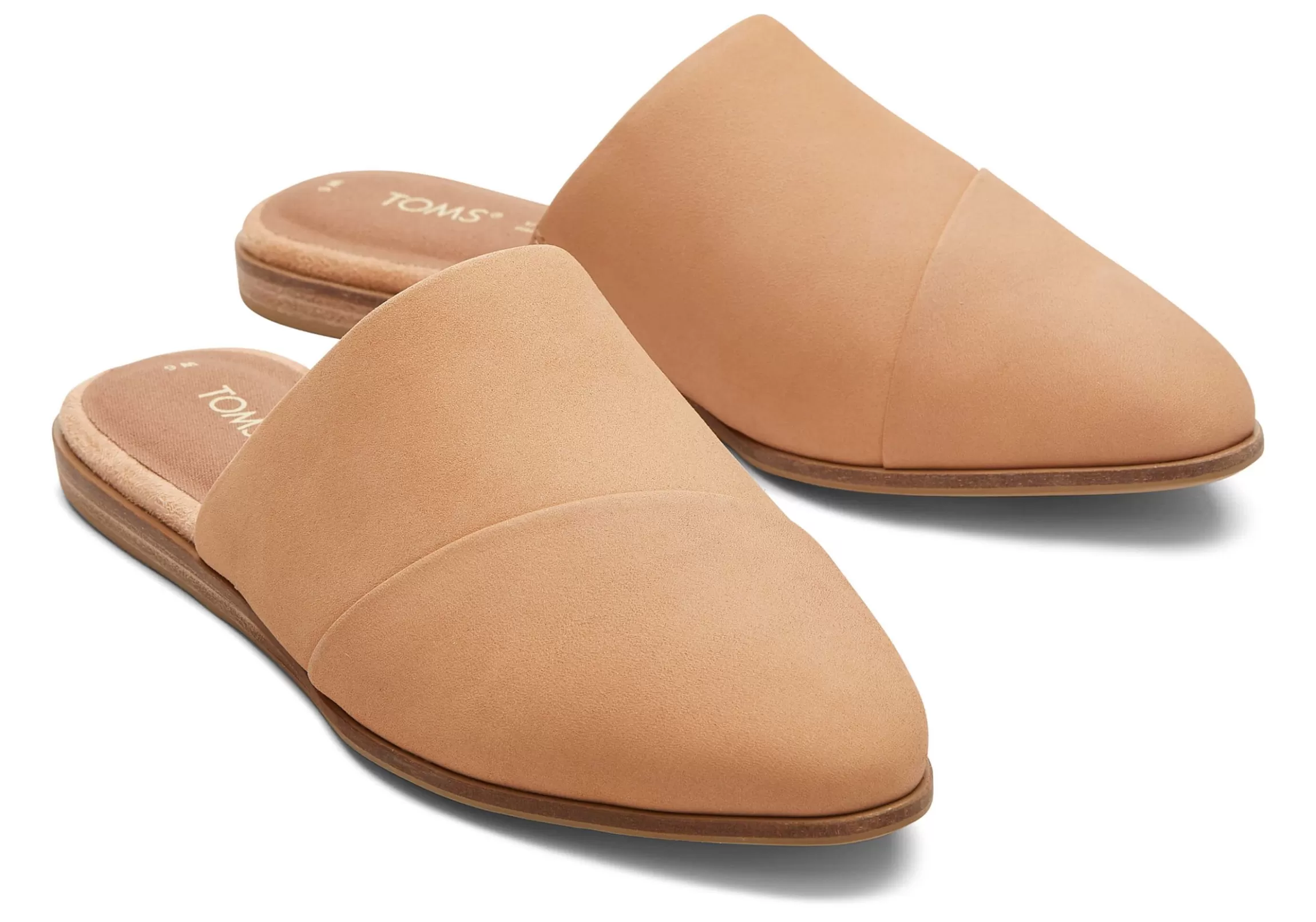 Sale Jade Tan Leather Slip On Flat Women Flats