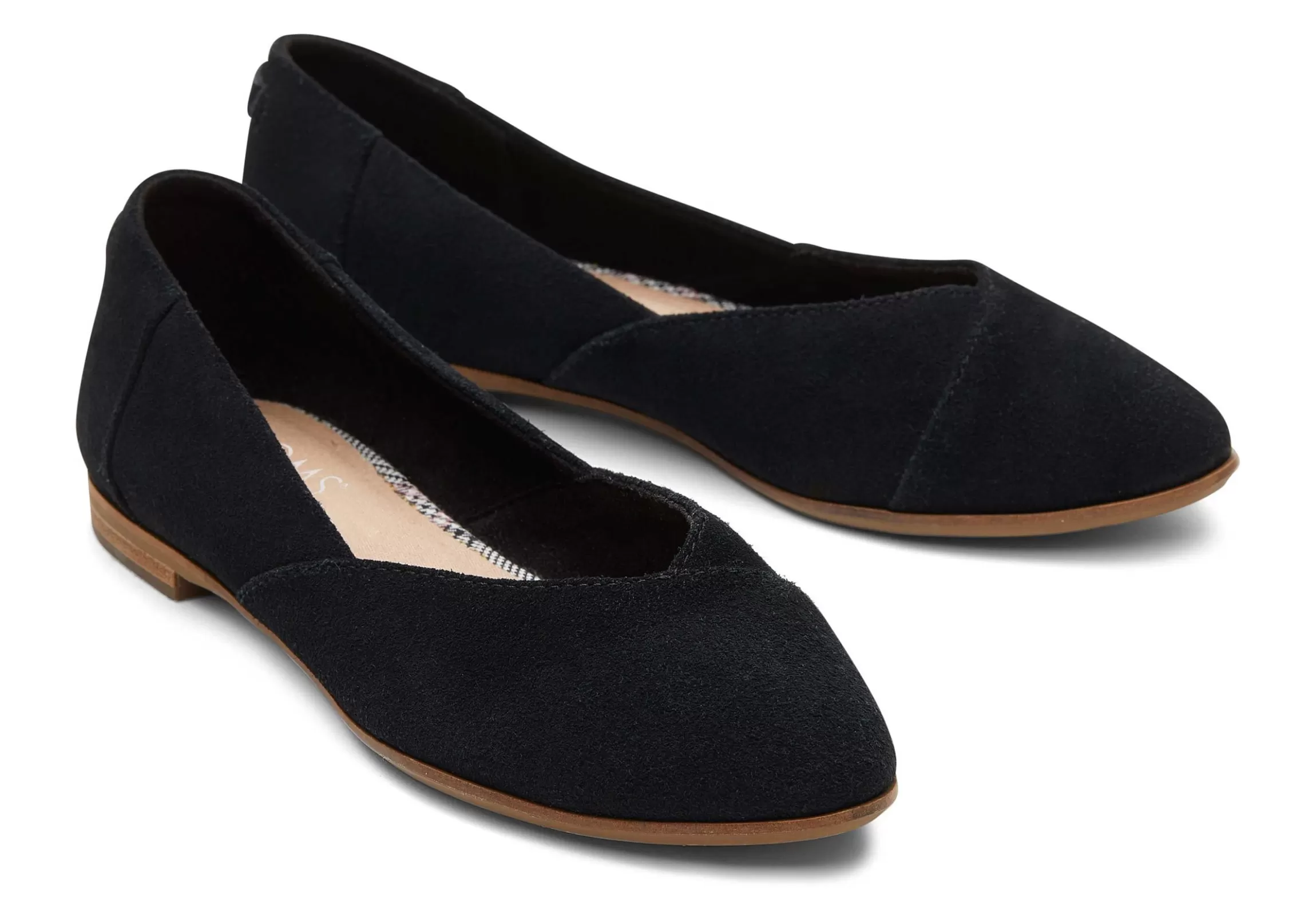 New Jutti Neat Black Suede Flat Women Flats