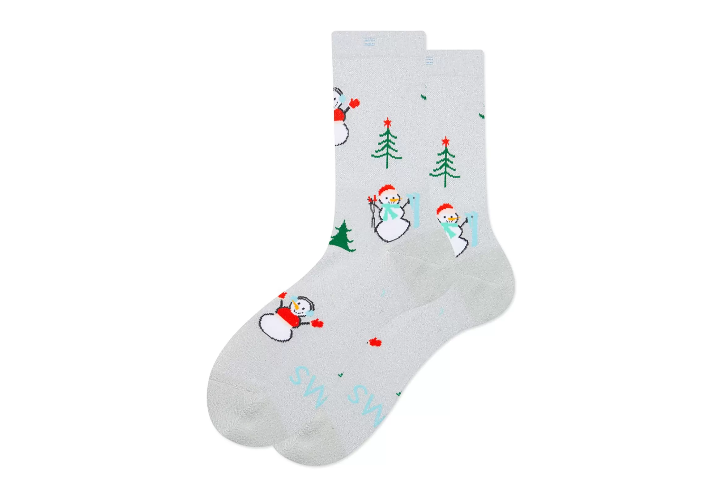 Clearance Snowman High Crew Socks Women Socks