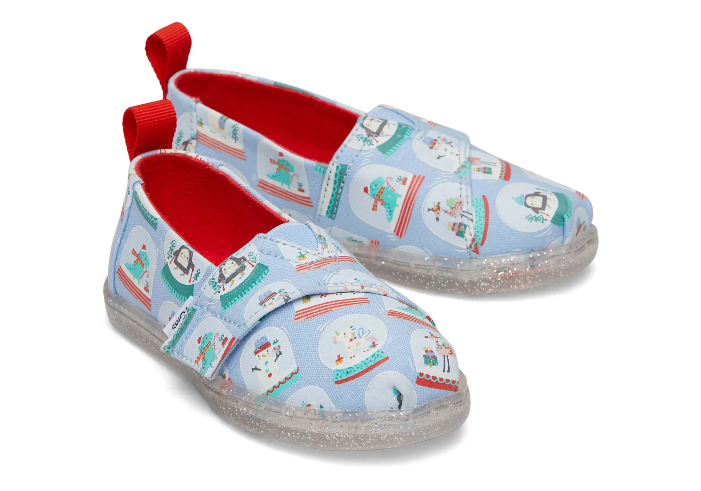 Fashion Tiny Alpargata Snowglobes Toddler Shoe Kids Slip Ons