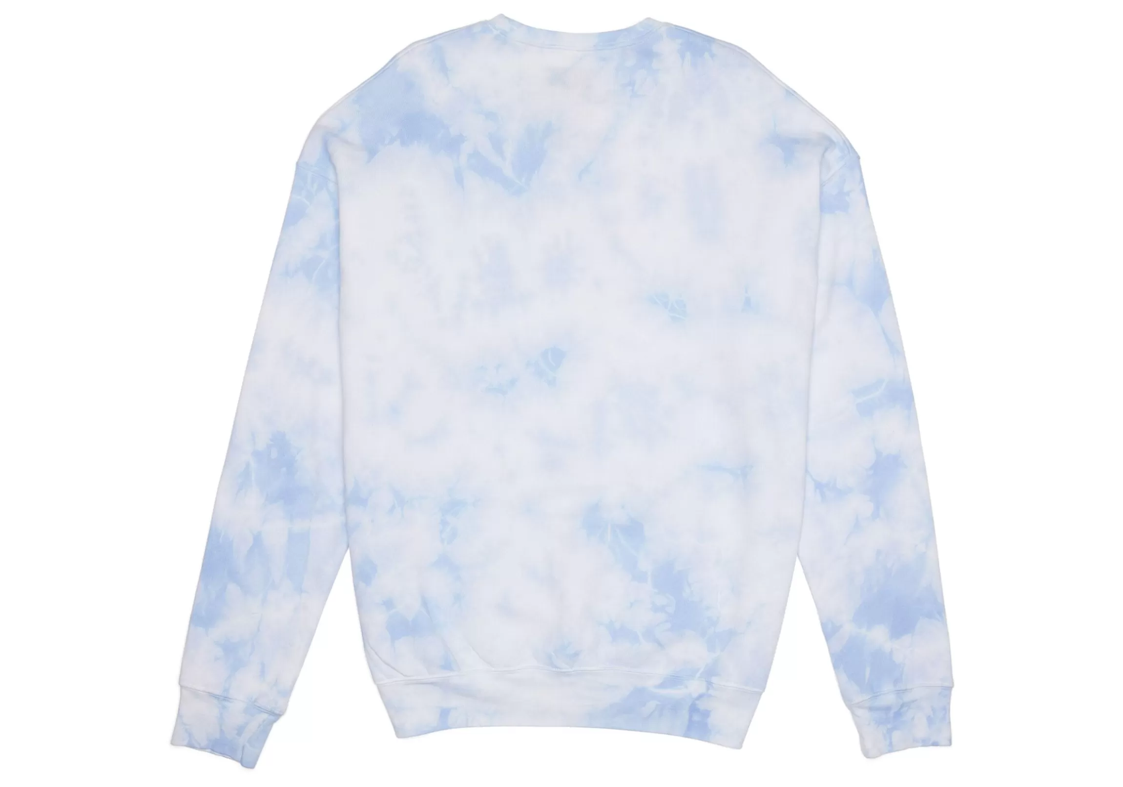 New Tie-Dye Fleece Crewneck Sweatshirt Men Sweatshirts