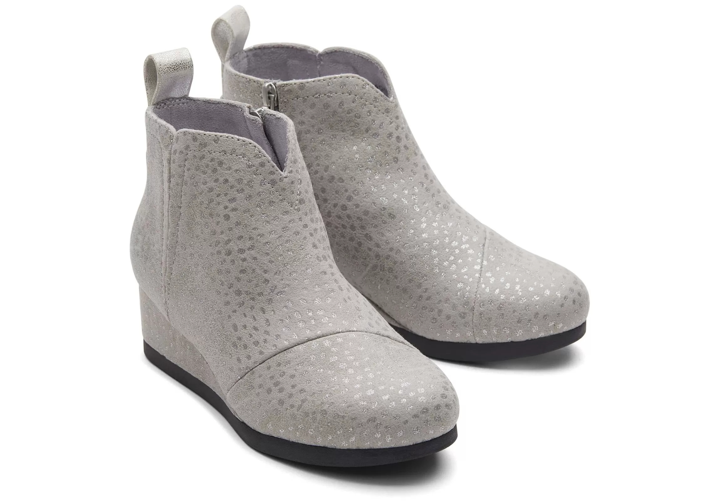 Hot Youth Clare Grey Wedge Kids Boot Kids Boots & Booties